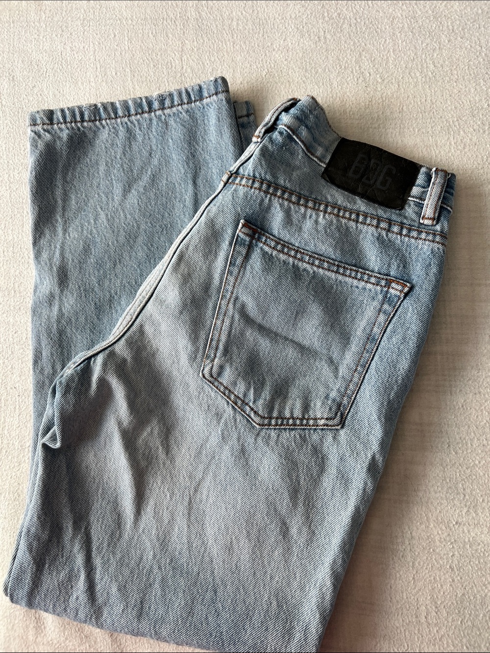 Urban Outfitters Light Blue Straight Leg Jeans